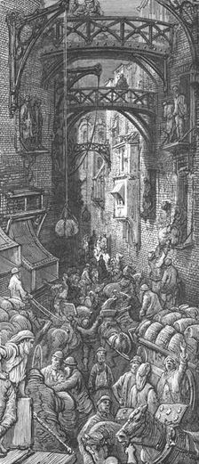 The Tide of Business in the City 1872. Creator: Gustave Doré