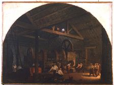 The Tilt Forge c1845-1866. Artist: Godfrey Sykes