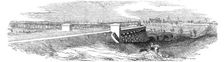 The Timber Viaduct from Cooper's Bridge, 1844. Creator: Unknown