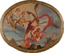 The Time, Minerva and Fama
