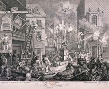 The Times, 1762. Artist: William Hogarth