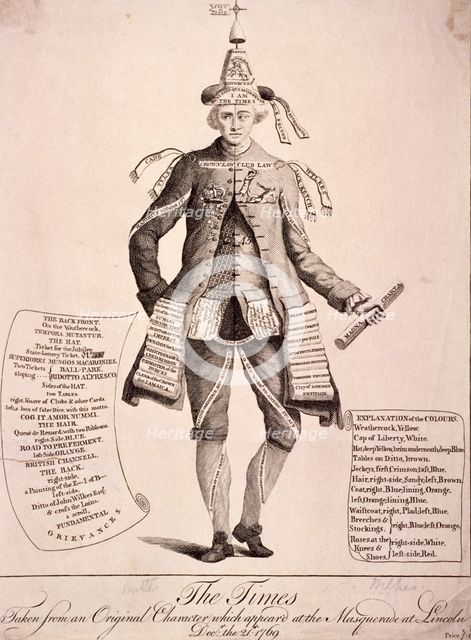 'The Times', 1769. Artist: Anon