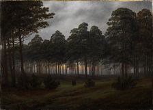 The times of day: The evening, 1821-1822. Artist: Friedrich, Caspar David (1774-1840)