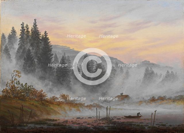 The times of day: The morning, 1821-1822. Artist: Friedrich, Caspar David (1774-1840)