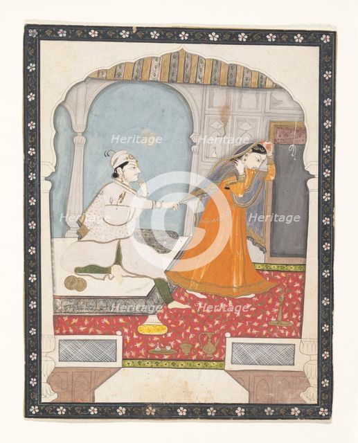 The Timid Bride, ca. 1800. Creator: Unknown.