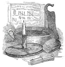 The tinder-box with its et ceteras, 1860. Creator: Unknown