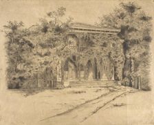 The Tinker Homestead, about 1890. Creator: Edith Walmsley