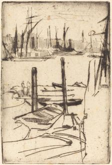 The Tiny Pool, 1876/1878. Creator: James Abbott McNeill Whistler