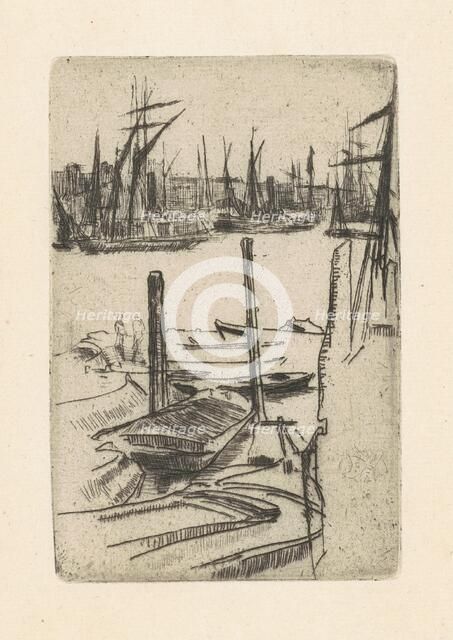 The Tiny Pool, 1876/1878. Creator: James Abbott McNeill Whistler.