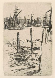 The Tiny Pool, 1876/1878. Creator: James Abbott McNeill Whistler