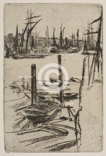 The Tiny Pool, [1879]. Creator: James Abbott McNeill Whistler.