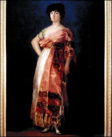 The Tirana portrait of actress Rosario Fernandez known as La Tirana (Seville 1755-1803) by…