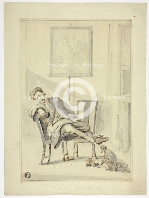 The Tired Sportsman, n.d. Creator: Unknown.