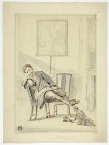 The Tired Sportsman, n.d. Creator: Unknown