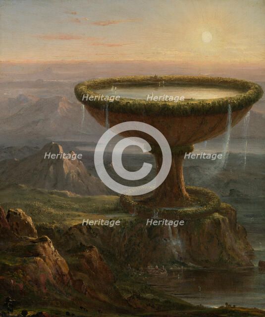The Titan's Goblet, 1833. Creator: Thomas Cole.