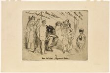 The Title Page for Douze Eaux Fortes d'après Nature (Twelve Etchings after Nature), the "French Se Creator: James Abbott McNeill Whistler
