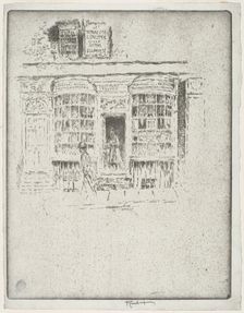 The Tobacco Shop, 1903. Creator: Joseph Pennell