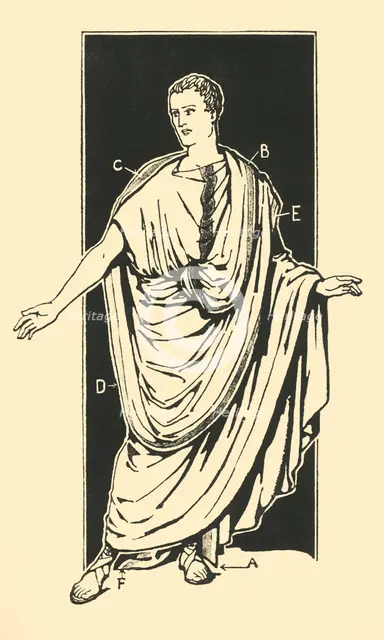 'The Toga Praetexta', 1924. Creator: Herbert Norris.