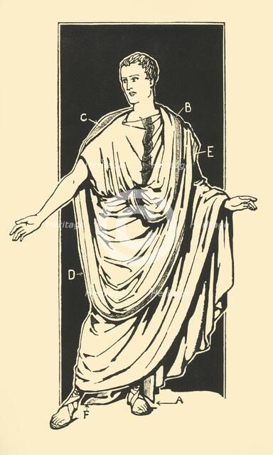 'The Toga Praetexta', 1924. Creator: Herbert Norris.