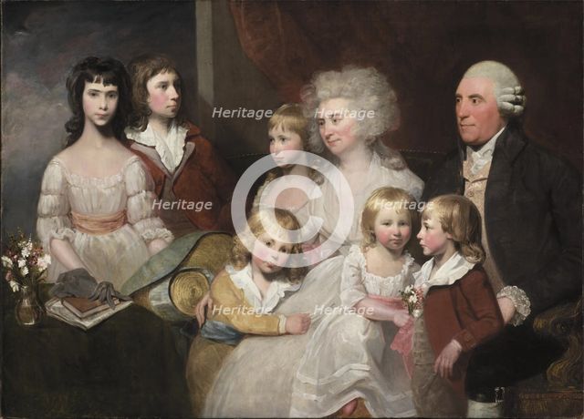 The Todd Family, c1785. Creator: Gilbert Stuart.