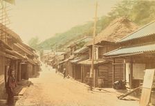 The Tokaido Road Through Kanagawa, 1897. Creator: Ogawa Kazumasa