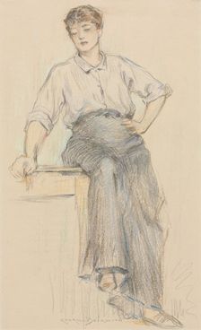 The Toiler. Creator: James Carroll Beckwith (American, 1852-1917)