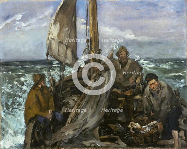The Toilers of the Sea, 1873. Artist: Manet, Édouard (1832-1883)