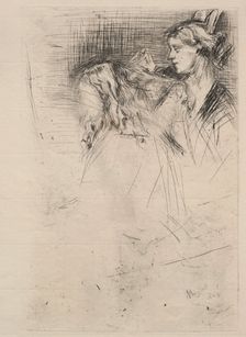 The Toilet, 1863. Creator: James McNeill Whistler (American, 1834-1903)