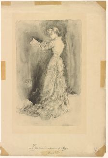 The Toilet, 1878. Creator: James Abbott McNeill Whistler