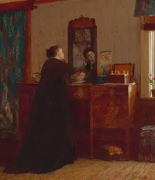The Toilet, 1873. Creator: Eastman Johnson