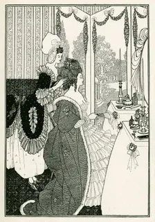 The Toilet, 1896. Creator: Aubrey Beardsley