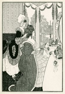 The Toilet, 1896. Creator: Aubrey Beardsley