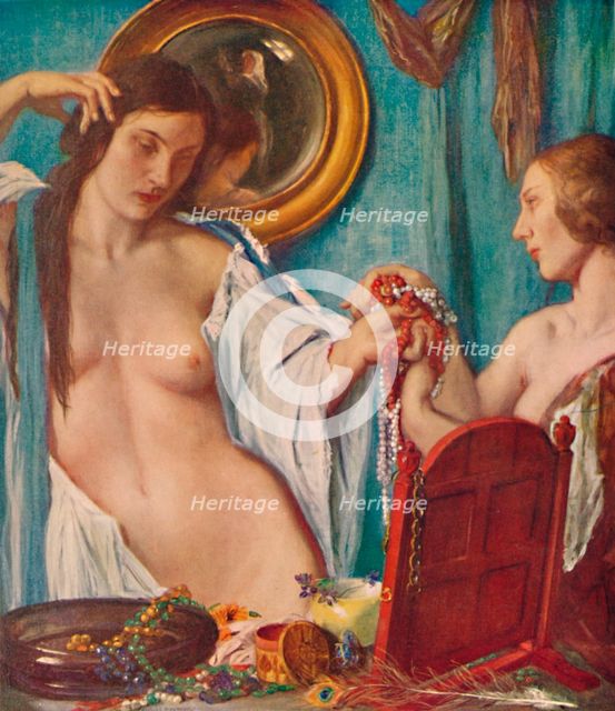 'The Toilet', 1927, (1931). Artist: Charles Shannon.