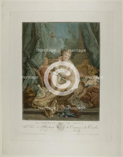 The Toilet of Venus, 1783. Creator: Jean Francois Janinet.