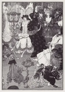 The Toilet of Helen, 1895. Creator: Aubrey Beardsley
