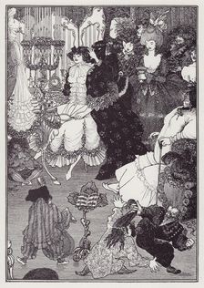 The Toilet of Helen, 1895. Creator: Aubrey Beardsley