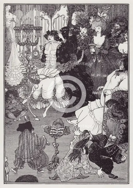 The Toilet of Helen, 1895. Creator: Aubrey Beardsley.