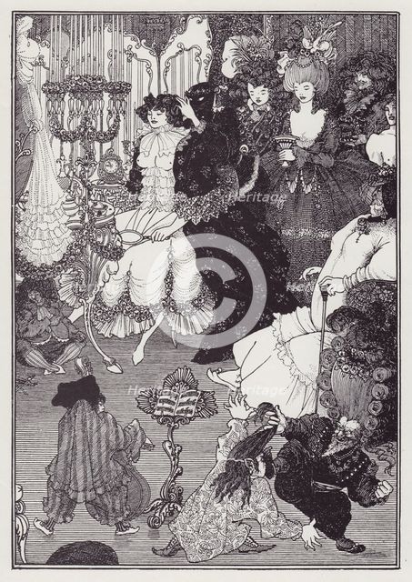 The Toilet of Helen, 1895. Creator: Aubrey Beardsley.