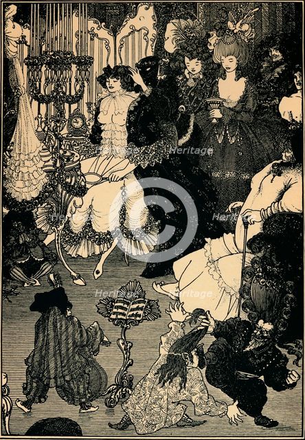 'The Toilet of Helen', 1890s, (1935). Creator: Aubrey Beardsley.