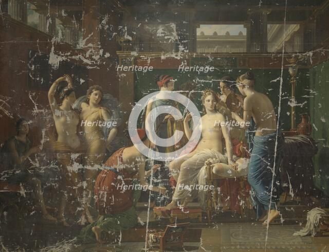 The Toilet of Psyche, 1823. Creator: Joseph Paelinck.