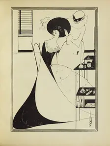 The Toilet of Salome. I, 1907. Creator: Aubrey Beardsley