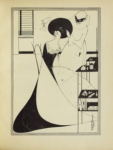 The Toilet of Salome. I, 1907. Creator: Aubrey Beardsley