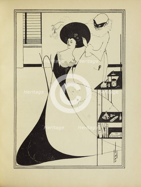 The Toilet of Salome. I, 1907. Creator: Aubrey Beardsley.