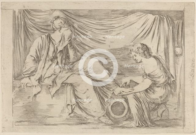 The Toilette of a Bride. Creator: Stefano della Bella.