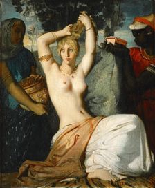 The Toilette of Esther (Esther Preparing to be Presented to King Ahasuerus), 1841. Creator: Chassériau, Théodore (1819-1856)