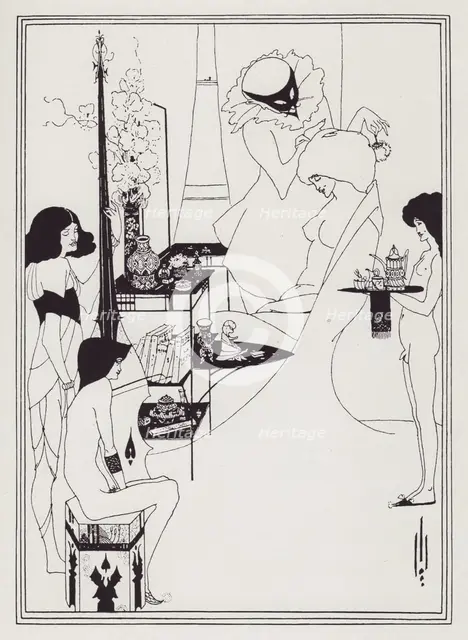 The Toilette of Salome, I, 1893. Creator: Aubrey Beardsley.