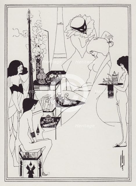 The Toilette of Salome, I, 1893. Creator: Aubrey Beardsley.