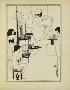 The Toilette of Salome. II, 1907. Creator: Aubrey Beardsley