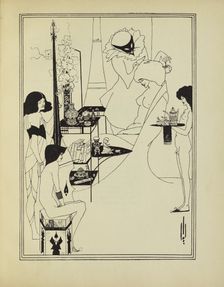 The Toilette of Salome. II, 1907. Creator: Aubrey Beardsley