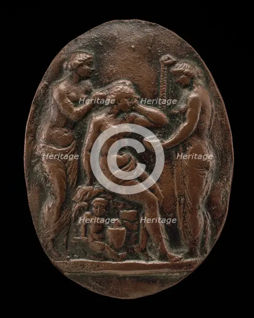 The Toilette of Venus, early 16th century. Creator: Unknown.